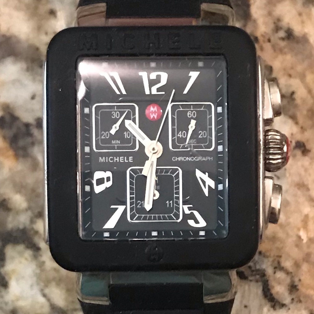 Black Michele Watch